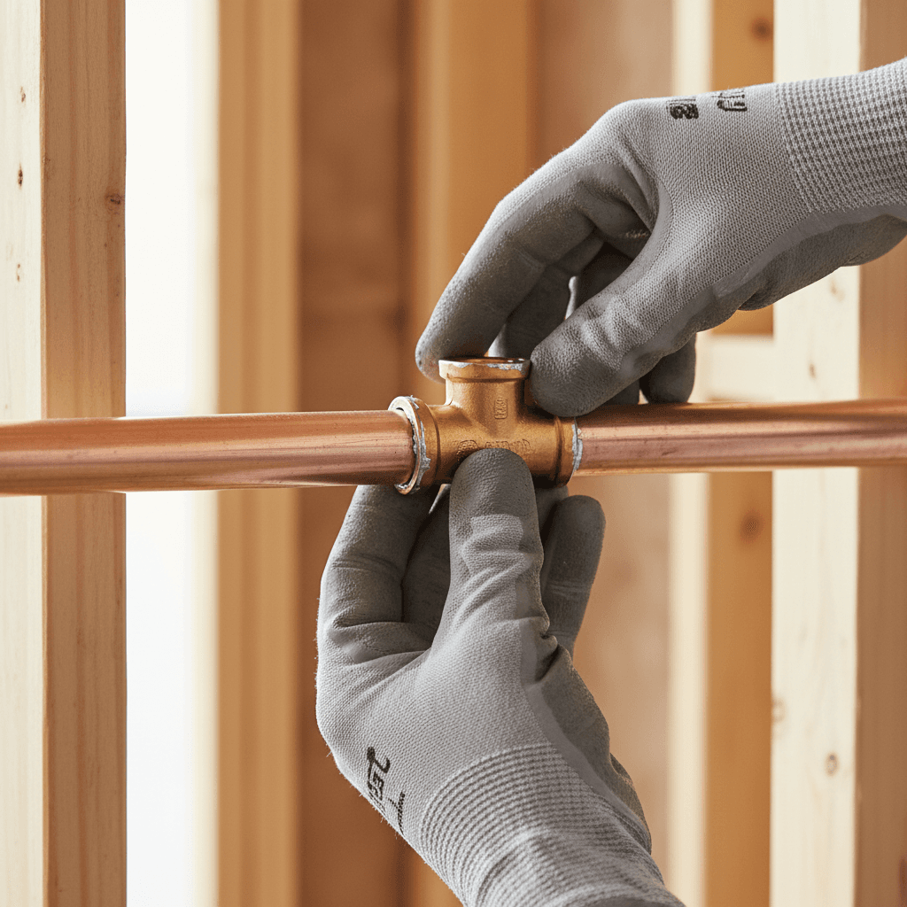 Electrical and plumbing installations